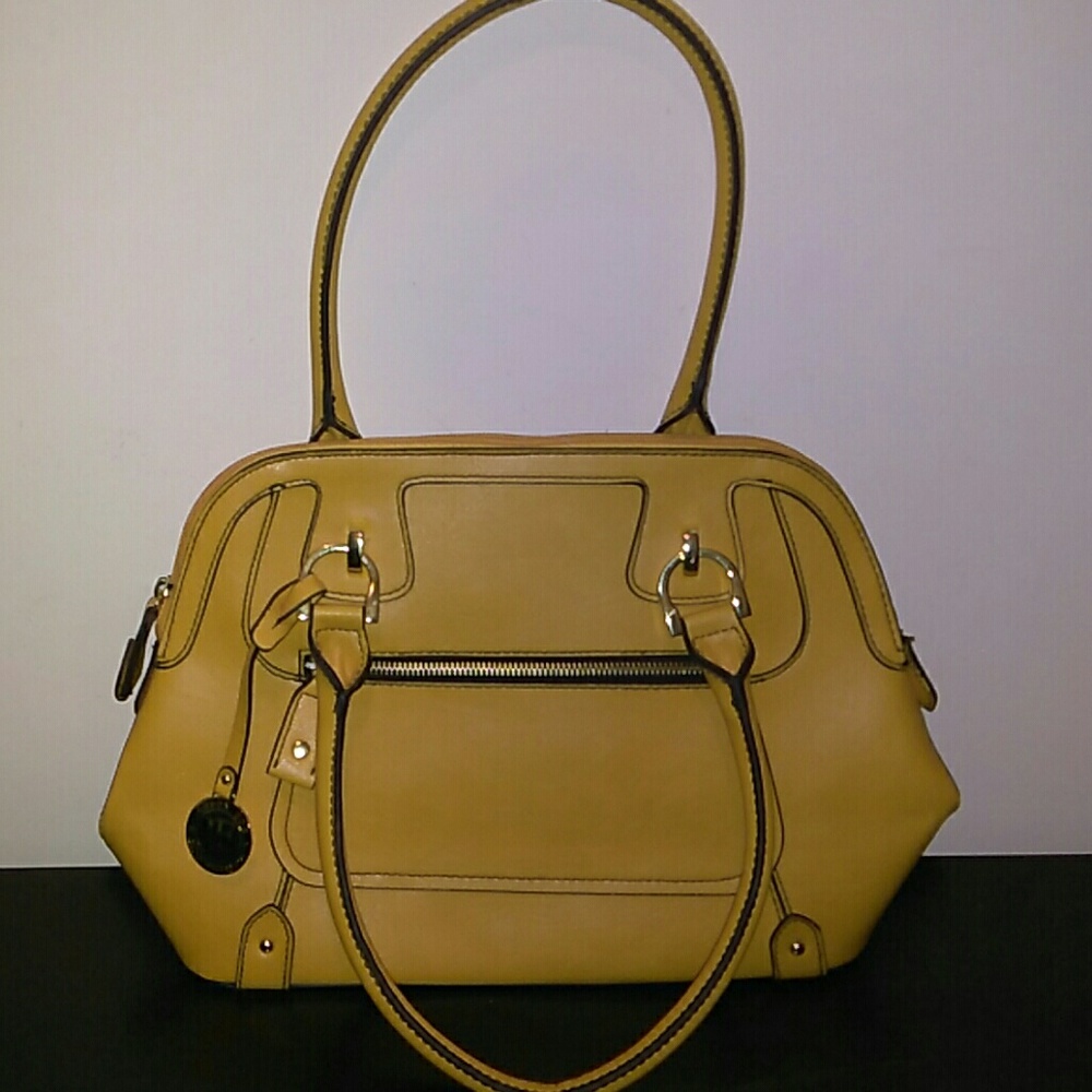 Yellow handbag